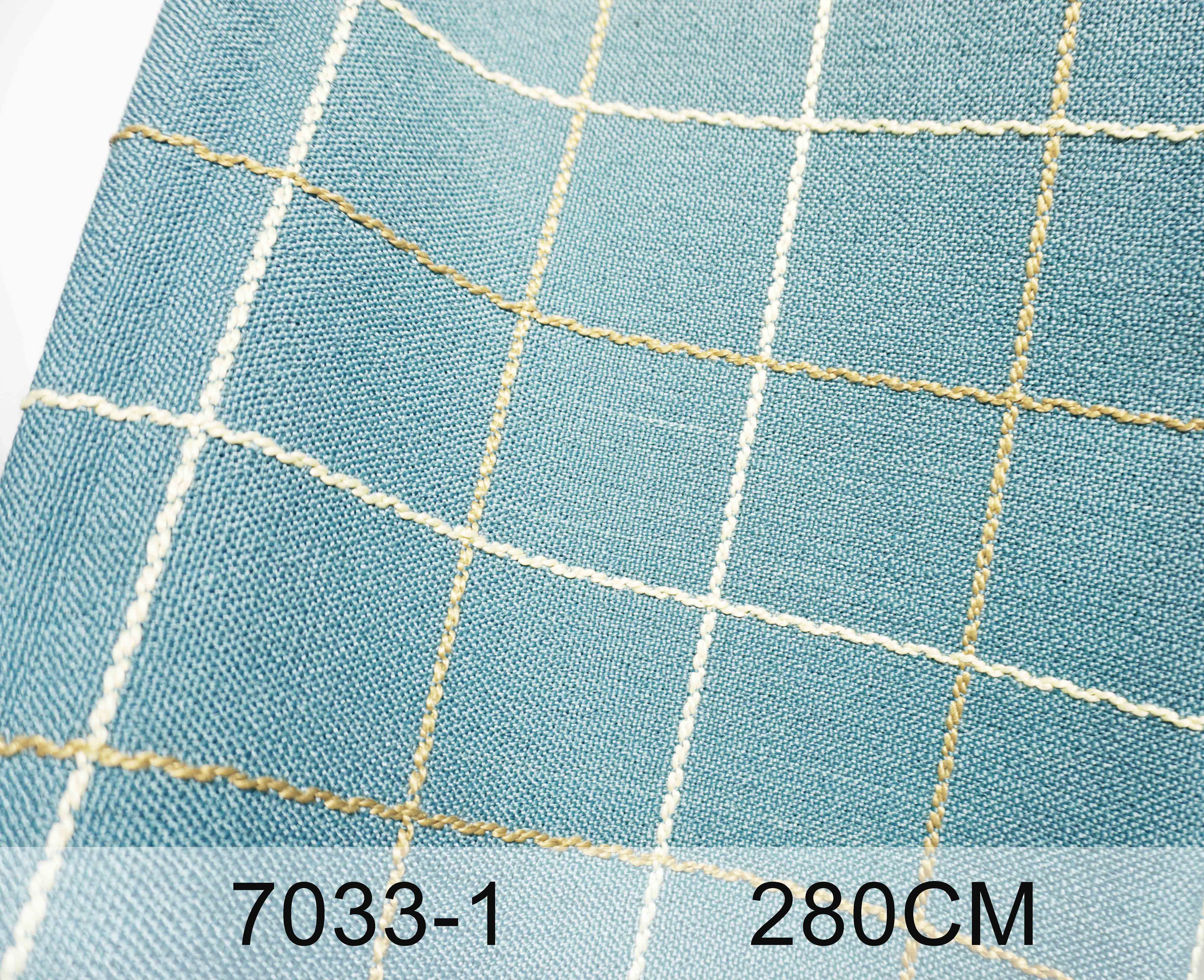 7033-Grid Pattern Fabric