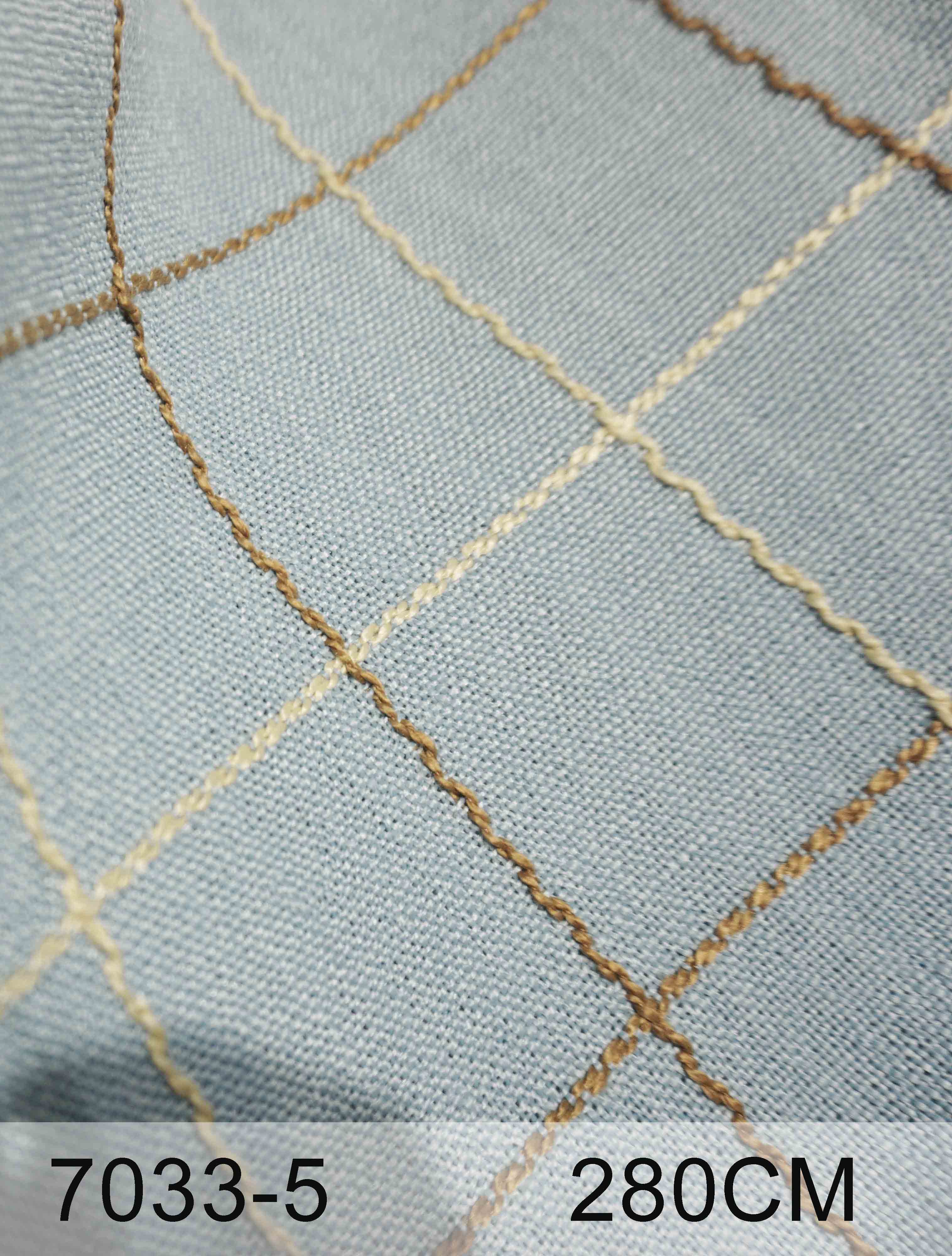 7033-Grid Pattern Fabric